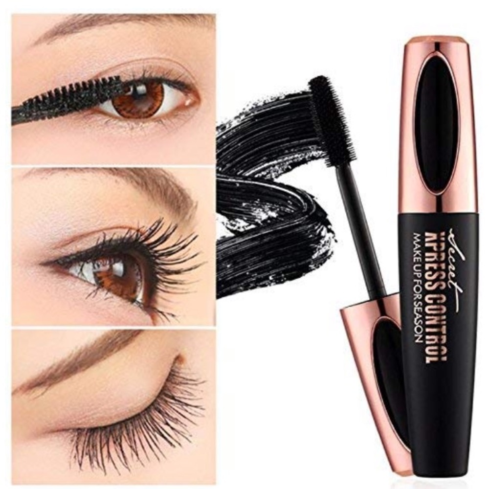 4D silk fiber eyelash mascara